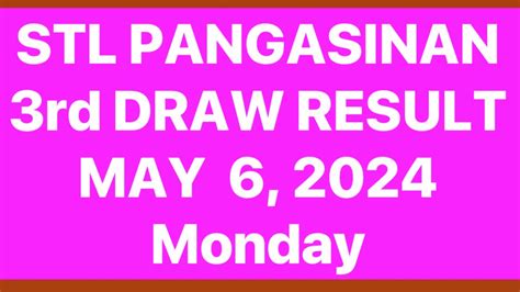 stl pangasinan result today 2024 today